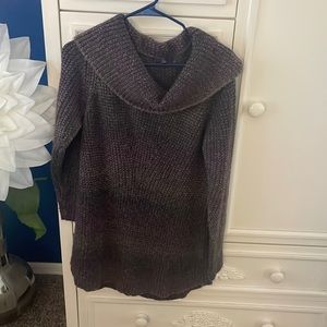 Womens Purple Sweater